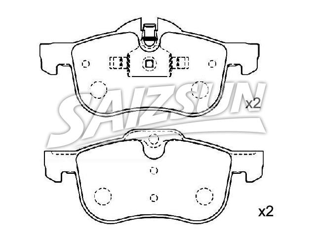 Brake Pad Set:SFP100511