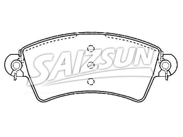 Brake Pad Set:4252.03