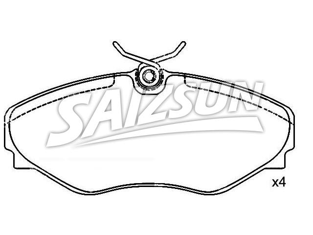 Brake Pad Set:60 25 371 662