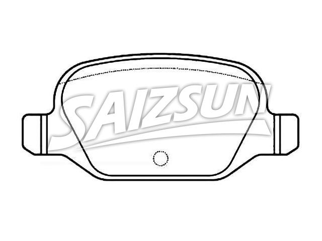 Brake Pad Set:9 948 417