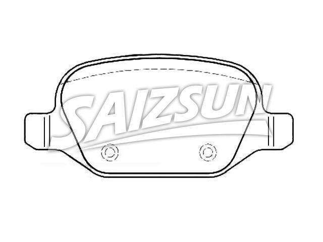 Brake Pad Set:7 736 227 5
