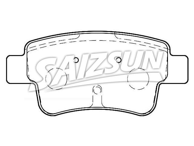 Brake Pad Set:7 736 395 9