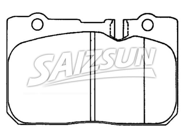 Brake Pad Set:04465-50070