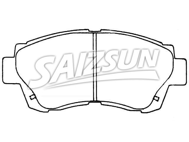 Brake Pad Set:04491-50020