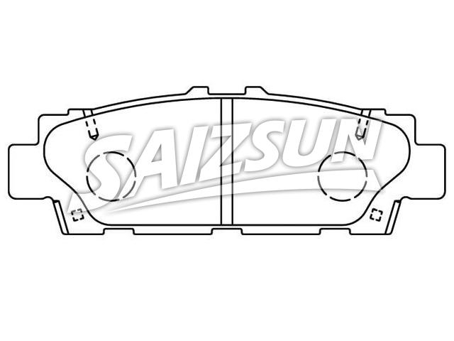 Brake Pad Set:04466-50070