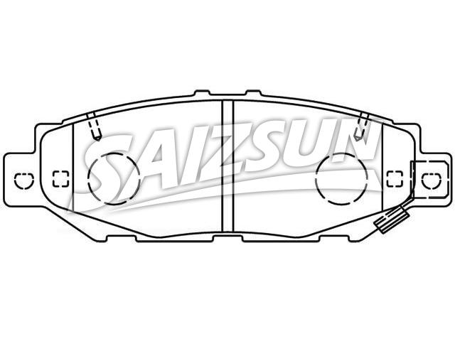 Brake Pad Set:04466-30050