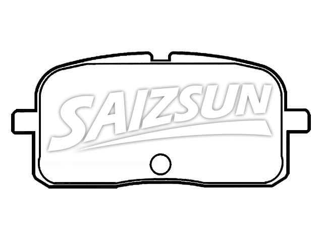 Brake Pad Set:04466-18010