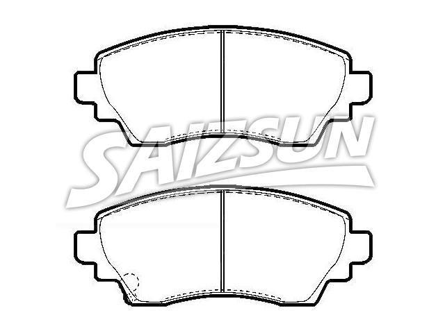 Brake Pad Set:04465-02030