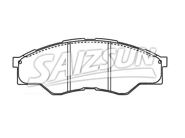Brake Pad Set:04465-0K160