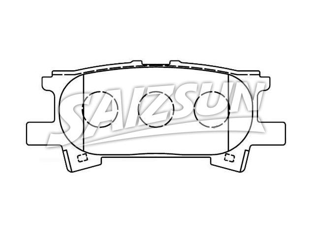 Brake Pad Set:04466-48040