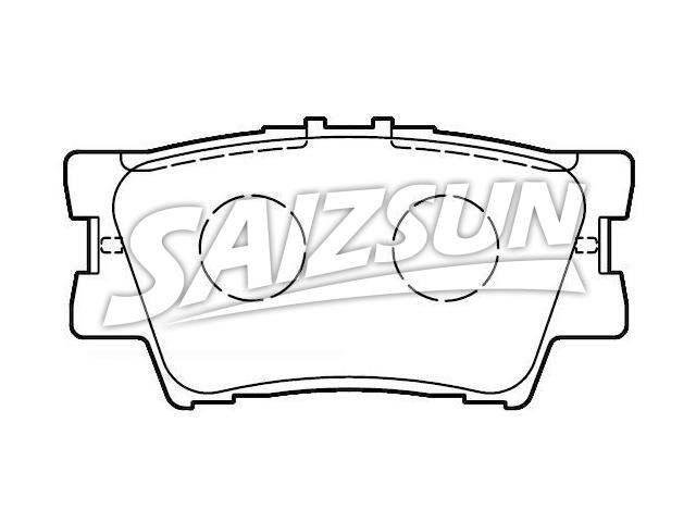 Brake Pad Set:04466-33160