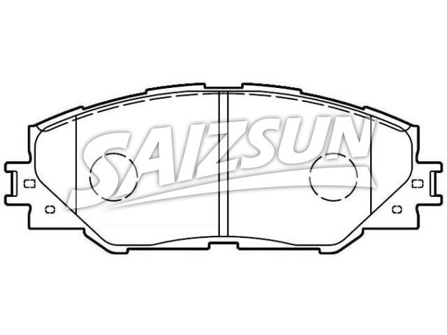 Brake Pad Set:04465-42140