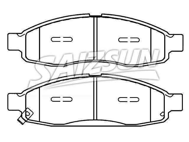 Brake Pad Set:41060-ZC025
