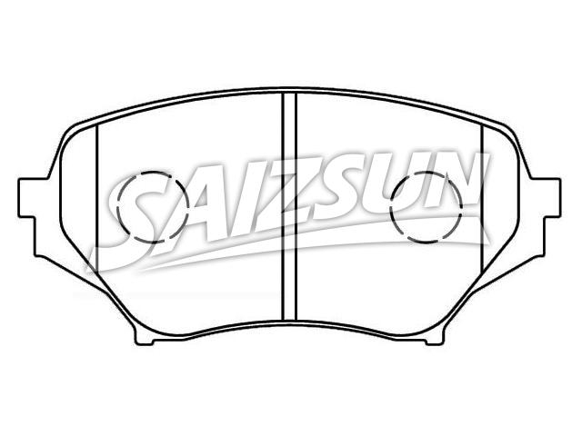 Brake Pad Set:NFY7-33-23Z
