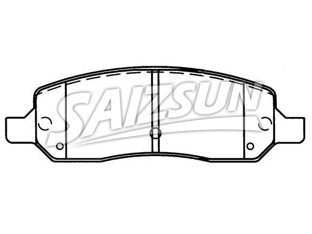 Brake Pad Set:15773987