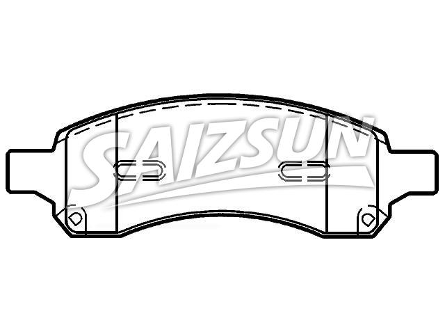 Brake Pad Set:88965681