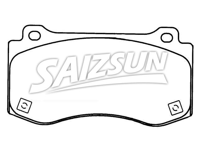 Brake Pad Set:05174311AB