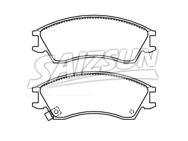 Brake Pad Set:72519-3010