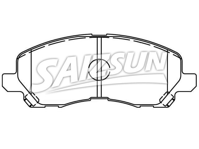 Brake Pad Set:MN102618