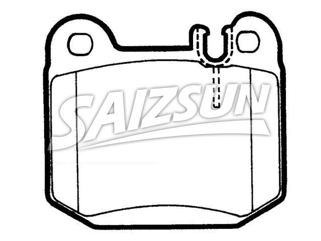 Brake Pad Set:163 420 11 20