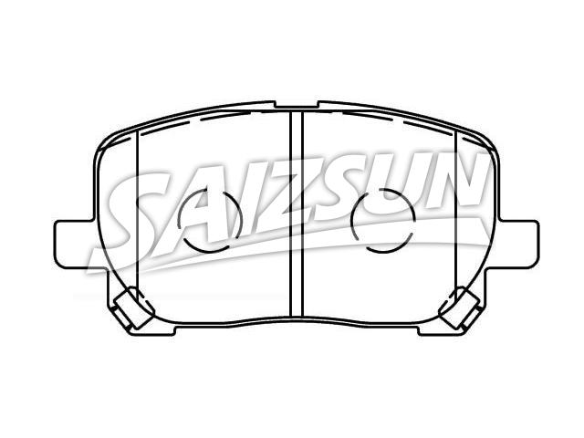 Brake Pad Set:04465-44090