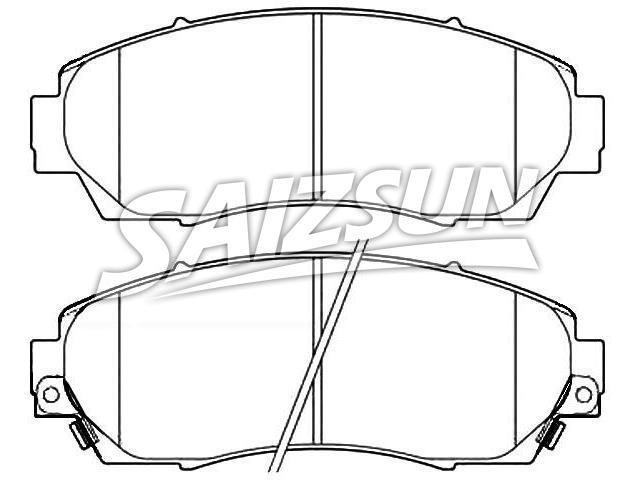 Brake Pad Set:45022-SHJ-A00