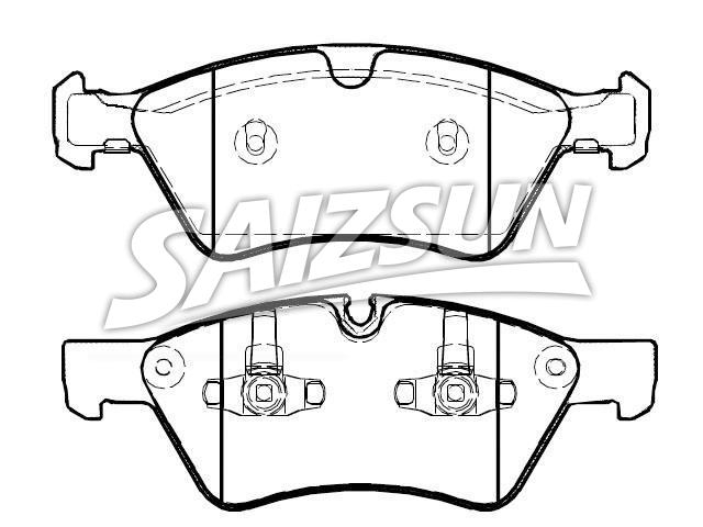 Brake Pad Set:164 420 08 20