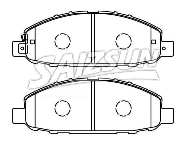 Brake Pad Set:41060-VW085
