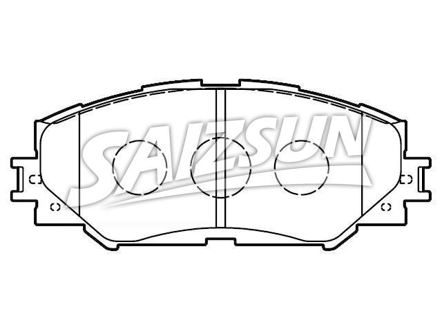 Brake Pad Set:04465-42160