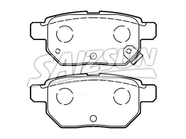 Brake Pad Set:04466-12130