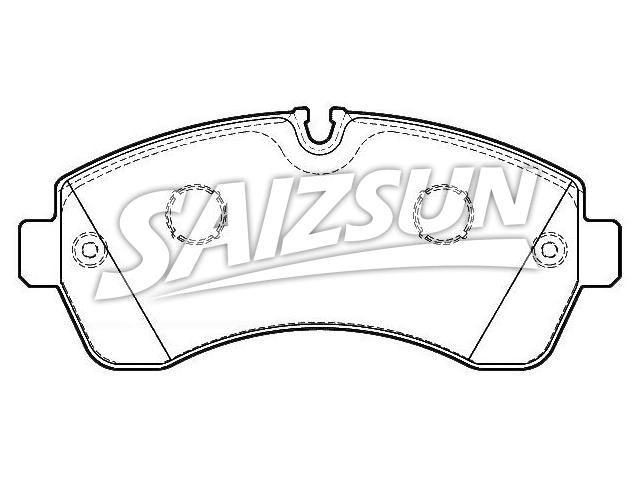 Brake Pad Set:004 420 68 20