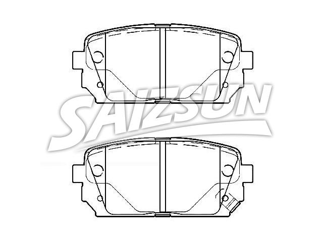 Brake Pad Set:58302-1DA00