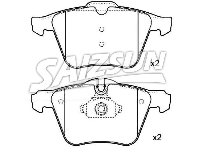Brake Pad Set:1 405 511