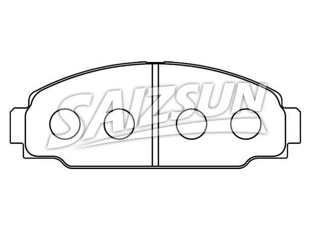 Brake Pad Set:04465-25010