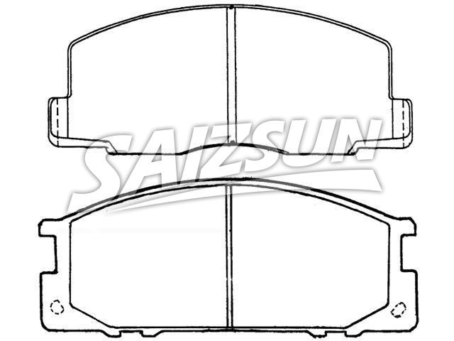 Brake Pad Set:04491-28080