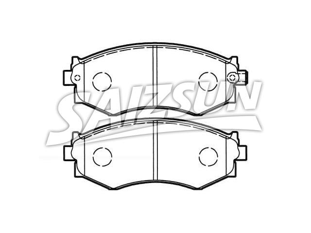 Brake Pad Set:41060-32R91
