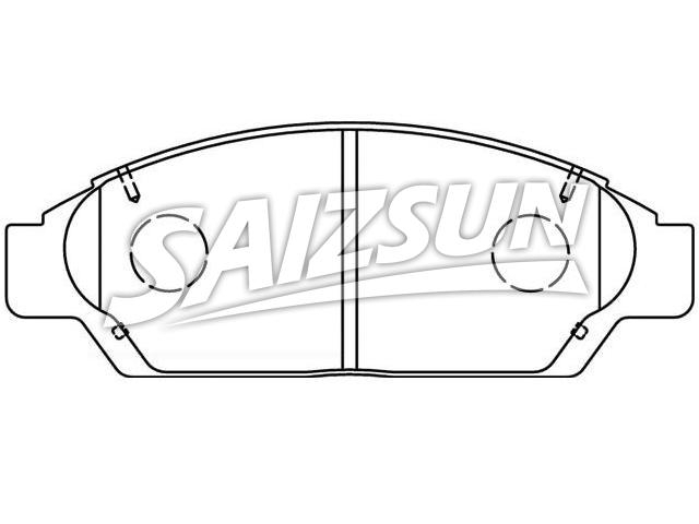 Brake Pad Set:04491-32450