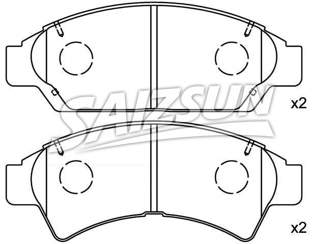 Brake Pad Set:04491-32360