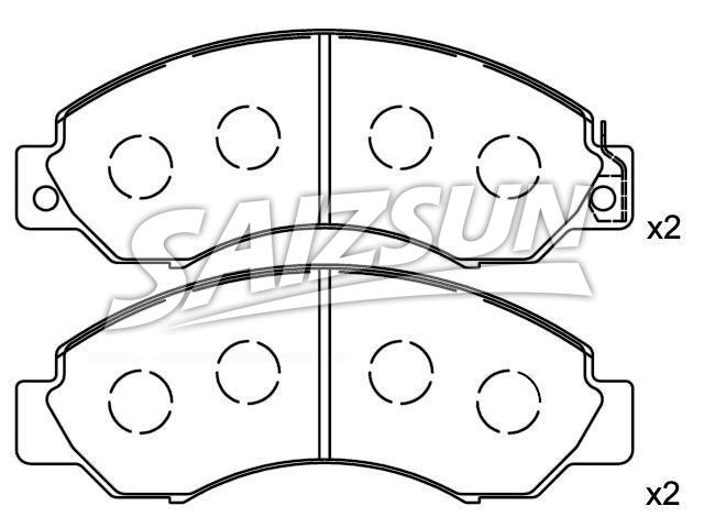 Brake Pad Set:41060-0T385