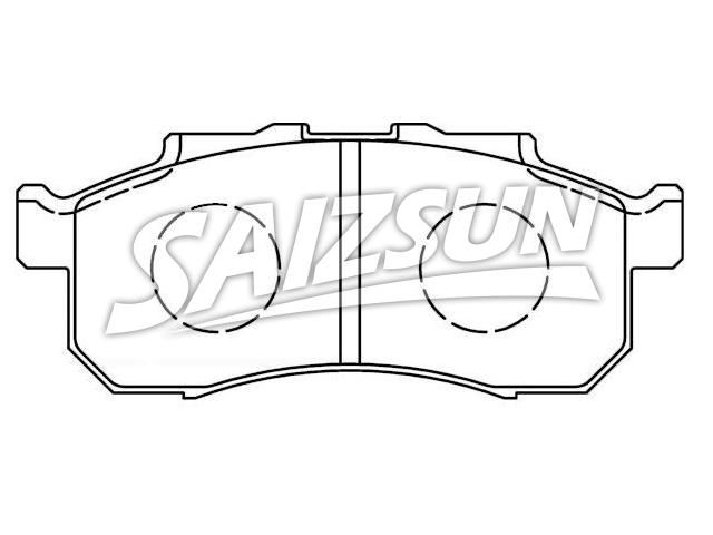 Brake Pad Set:45022-S2C-020