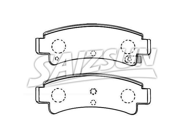 Brake Pad Set:44060-50A85