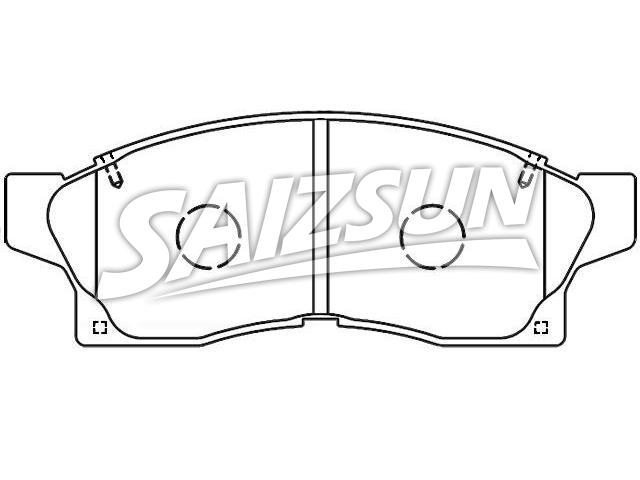 Brake Pad Set:04491-17110