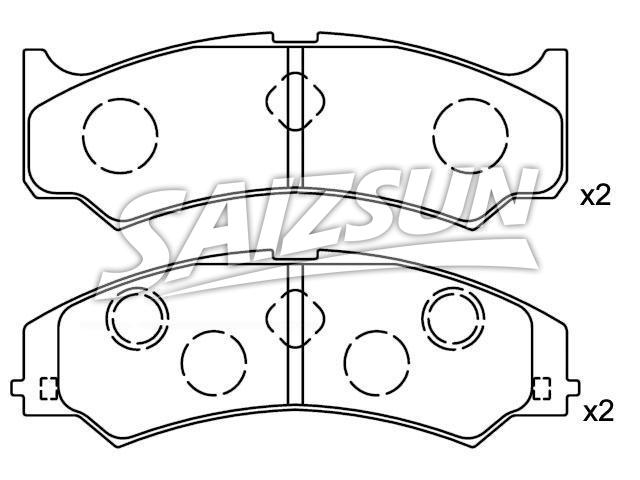 Brake Pad Set:04491-87719