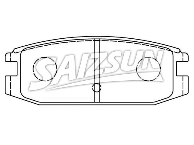 Brake Pad Set:MB407390