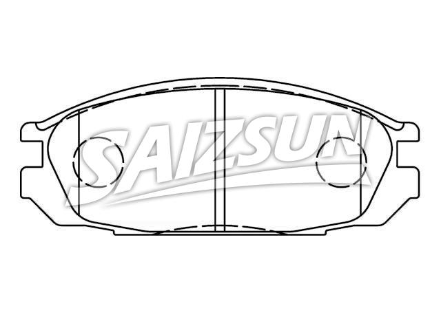 Brake Pad Set:44060-20J85