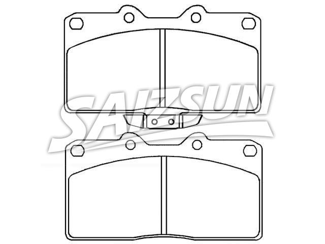 Brake Pad Set:MB928035