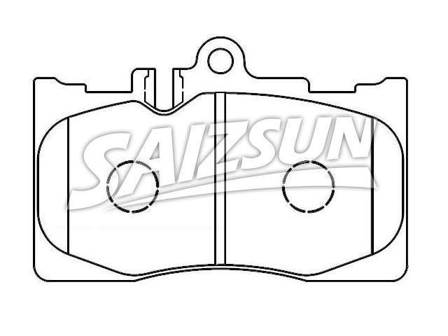 Brake Pad Set:04465-50170