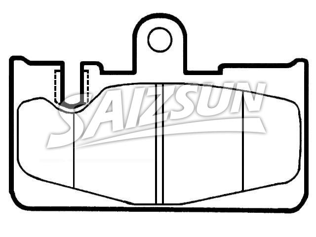 Brake Pad Set:04466-50090