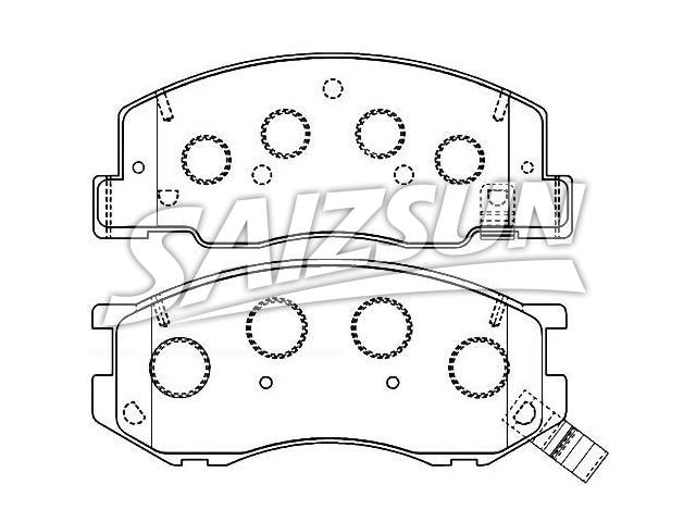 Brake Pad Set:04465-28350