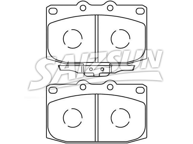 Brake Pad Set:FDZ3-33-28Z